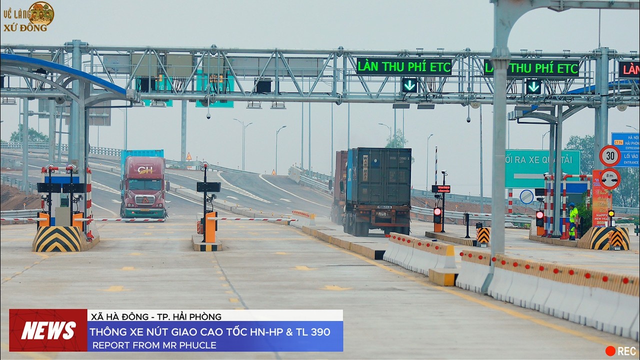 THÔNG XE NÚT GIAO CAO TỐC HN-HP, TL390