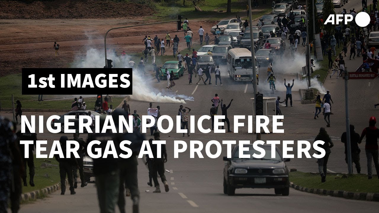 Nigerian police disperse protest with tear gas in Abuja | AFP