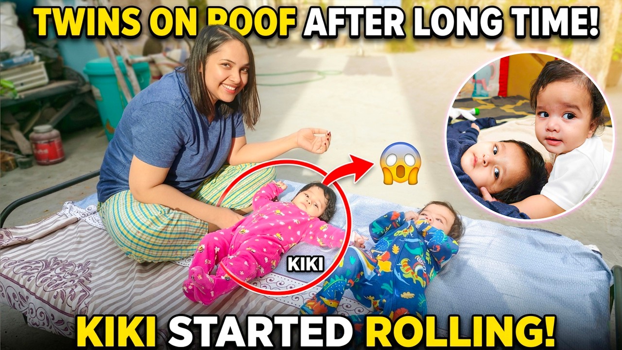 Aaj Kiki Ne Finally Roll Kiya… Itna Cute Moment! 🥹 | New Daily Vlog