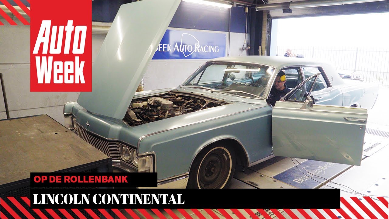 Lincoln Continental - Op de Rollenbank