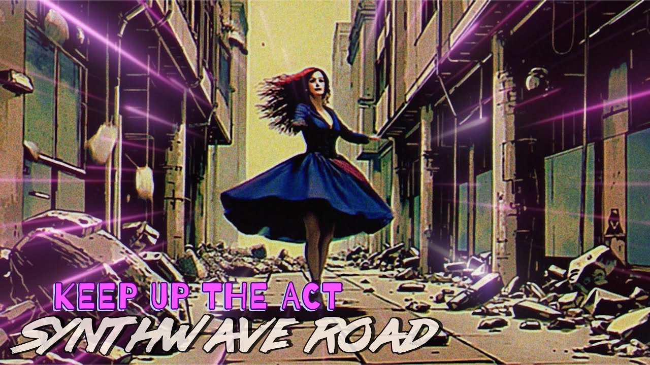 keep up the act // synthwave road // retro synthwave with original style
