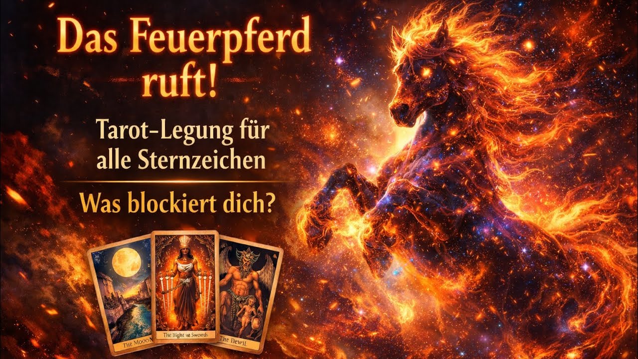 Die Botschaft des Feuerpferds – Was hält dich zurück?