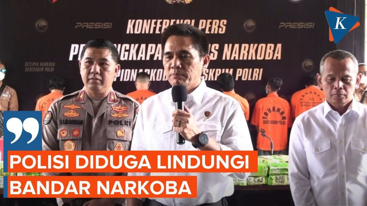 Polri Periksa Polisi yang Dituding Jadi Backing Bandar Narkoba