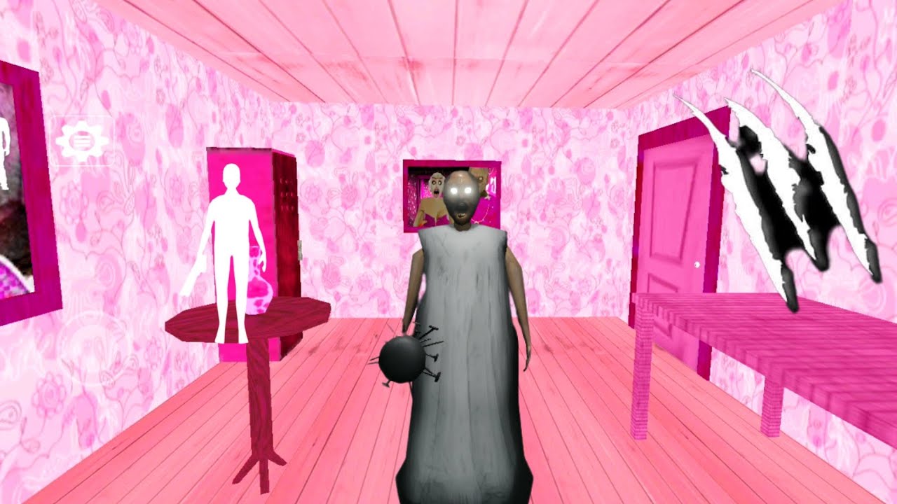 Playing As granny and grandpa in granny chapter berbi[Good mode menu]