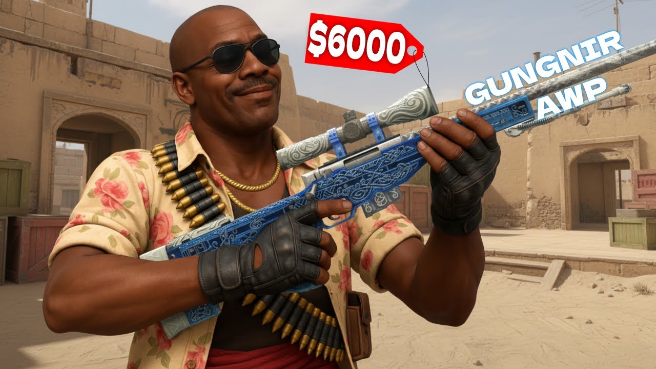 Unboxing The Most EXPENSIVE AWP In CS2 !! AWP GUNGNIR PULL!!