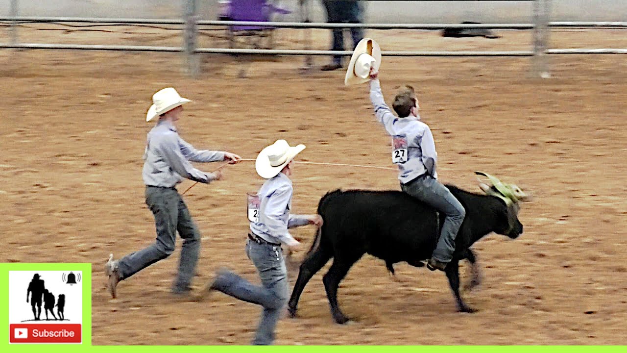 Wild Steer Racing - 2024 West Texas Youth Ranch Rodeo | Saturday (Censored)