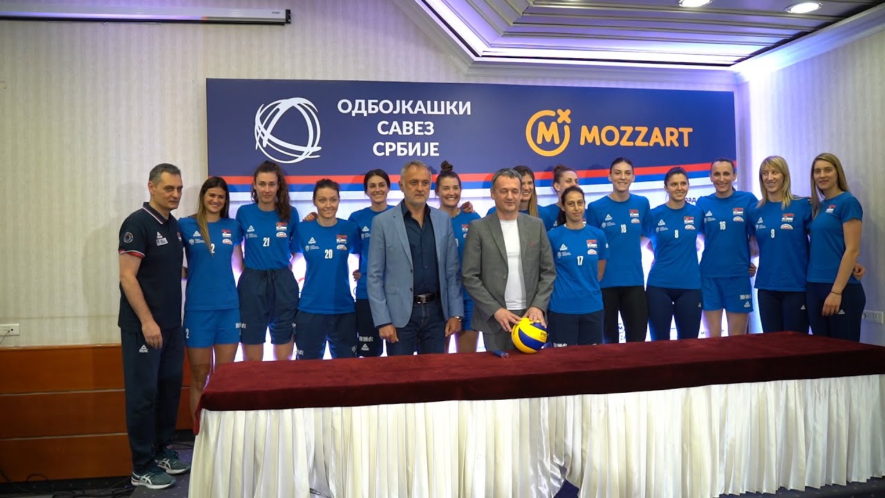 Potpisivanje ugovora o partnerstvu između Odbojkaškog saveza Srbije i kompanije Mozzart