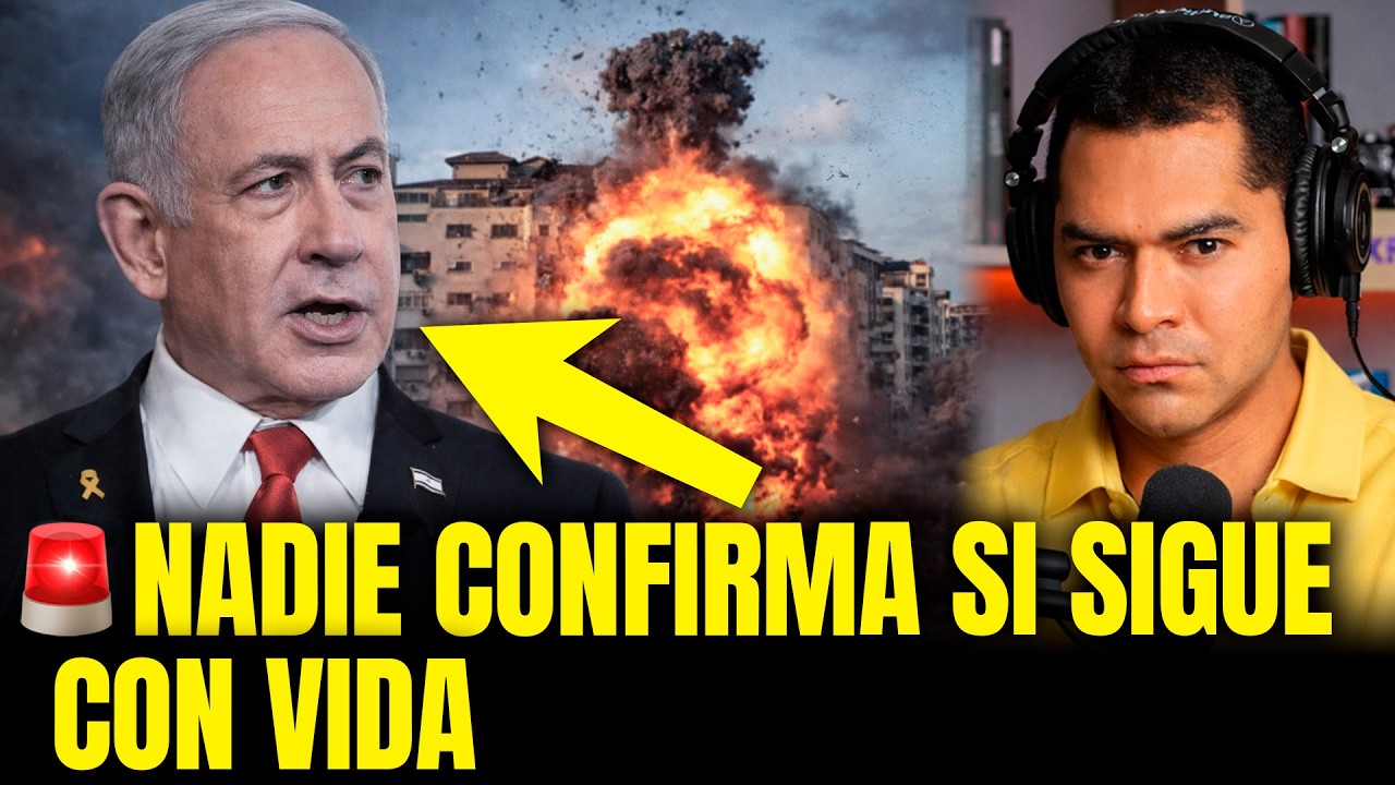 NETANYAHU DESAPARECE TRAS ATAQUE DE IRÁN: NADIE CONFIRMA SU PARADERO