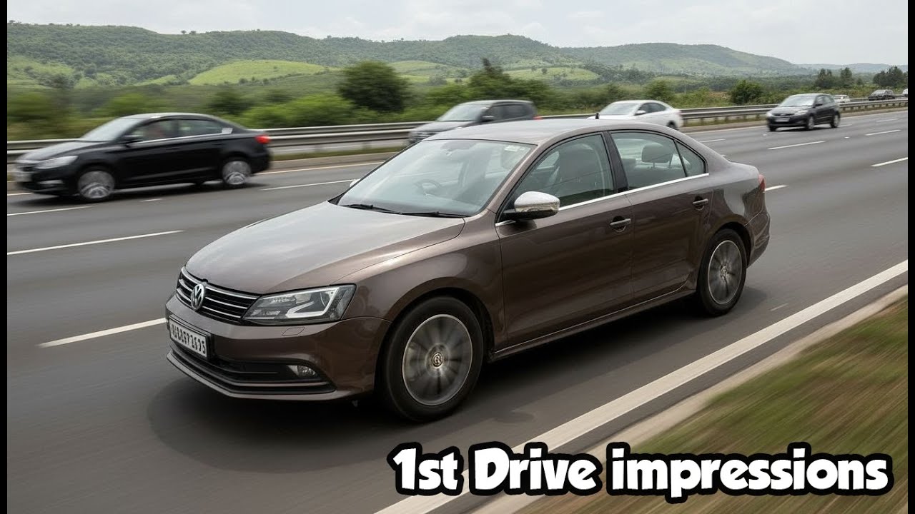 VW Jettayu 1st DRIVE AFTER SERVICE....!
