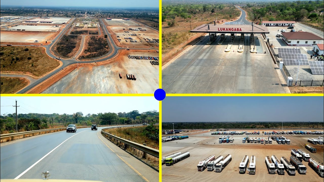 RN1 : FIN DES TRAVAUX DU PORT SEC DE SAKANIA, DES 4 PÉAGES & 109KM DE ROUTE KASUMBALESA-MAKAMBO-SAK.