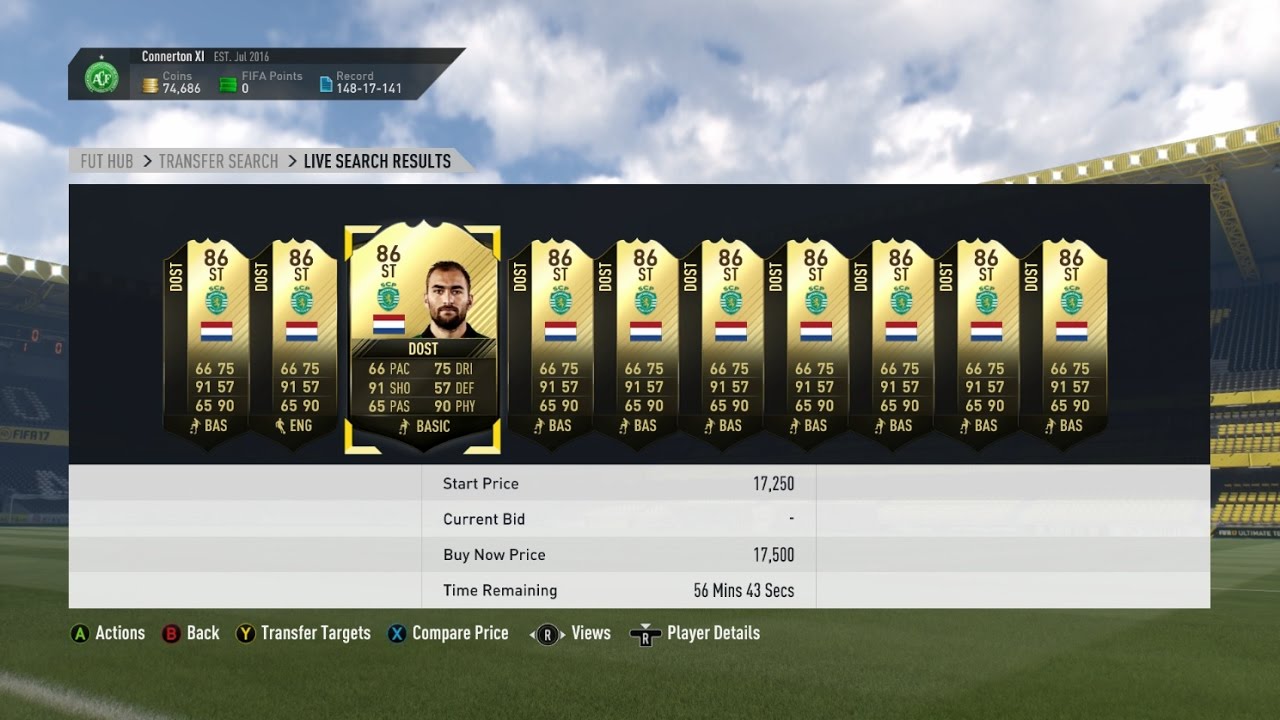 TOTS SBC Investing Tips !!! - FIFA 17 Team Of The Season Squad Builder Challenge  Investing Tips