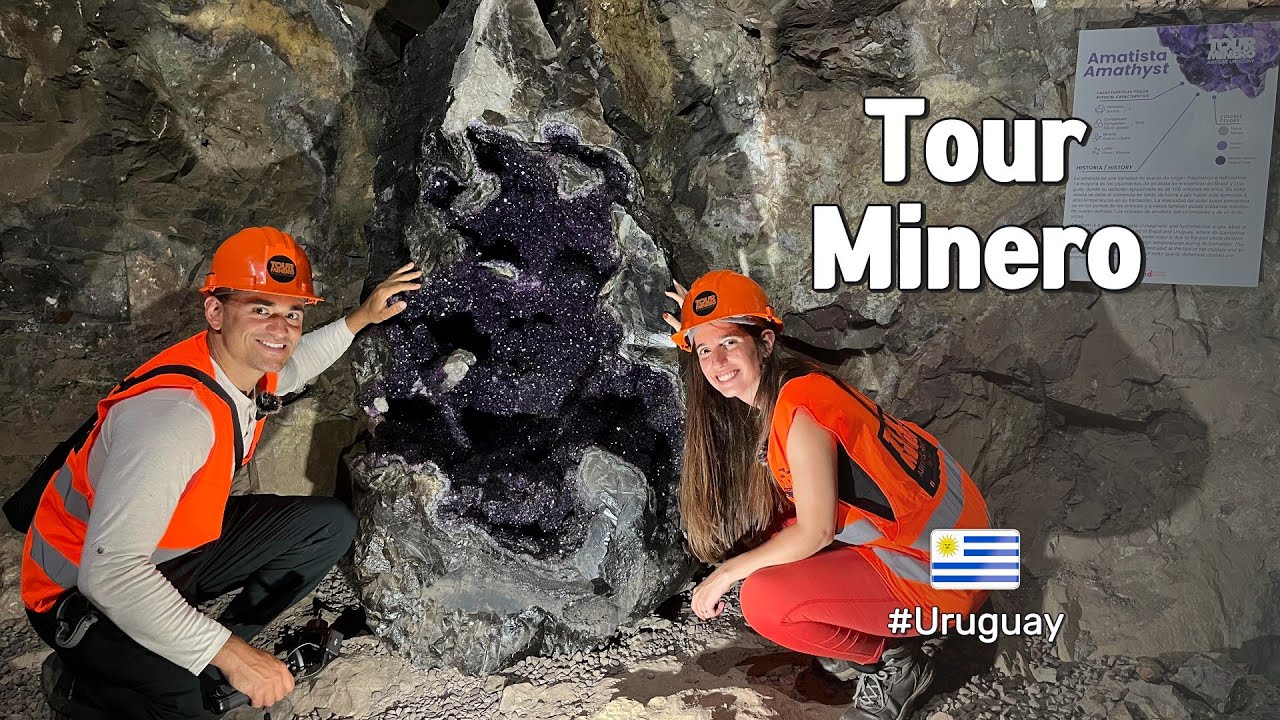 Amatistas GIGANTES de Uruguay: ¡El Tour Minero que te Dejará Sin Aliento!