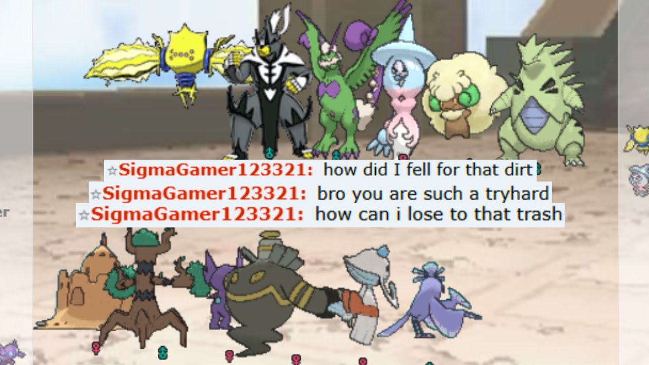 THIS ZU TROLL MONO GHOST OWNED THIS TRYHARD ON POKEMON SHOWDOWN!!!