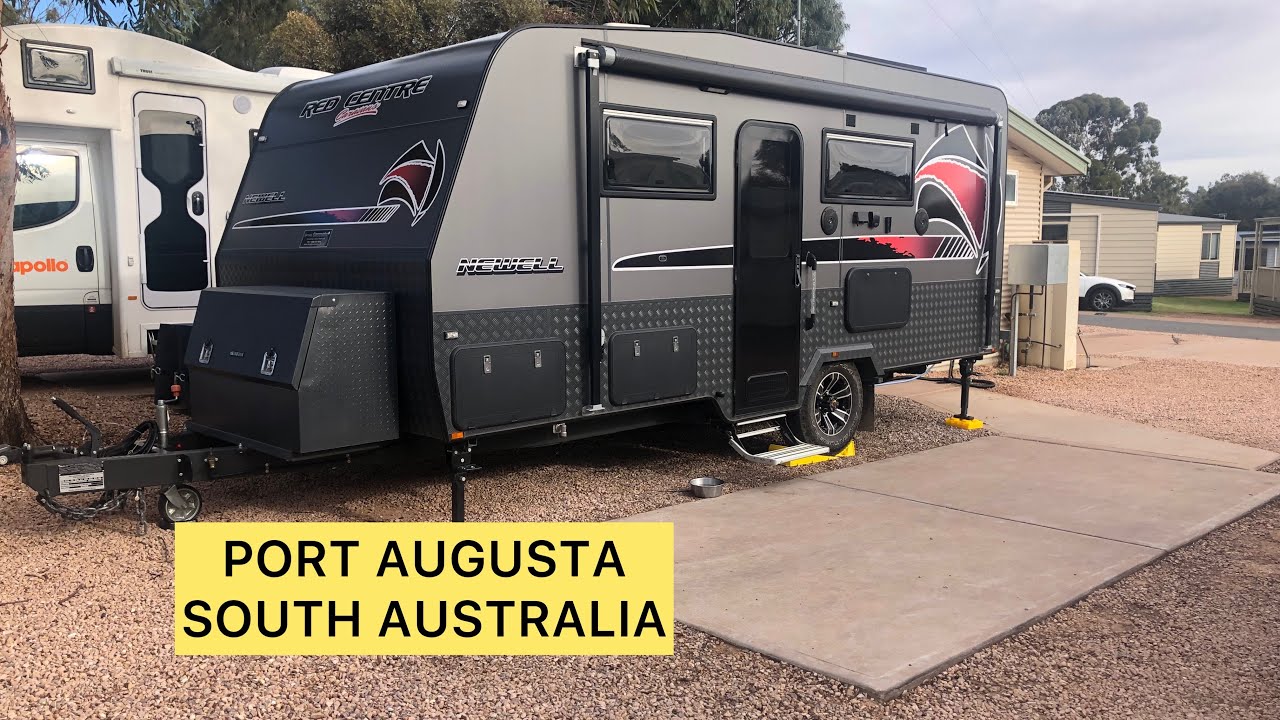 OUR RED CENTRE CARAVAN AT DISCOVERY PARK - PORT AUGUSTA S.A. | SEPS ADVENTURES