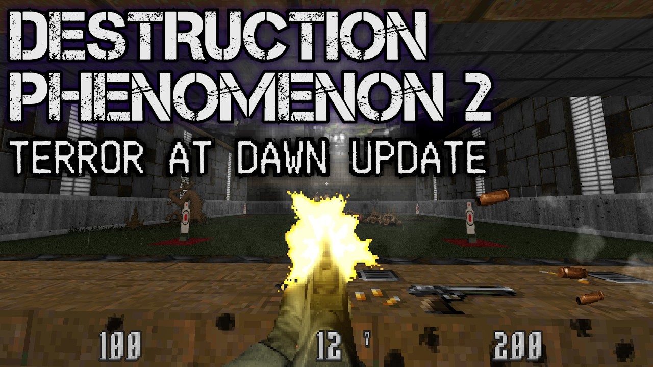 Doom mod weapon showcase: Destruction Phenomenon 2 - Terror at Dawn update