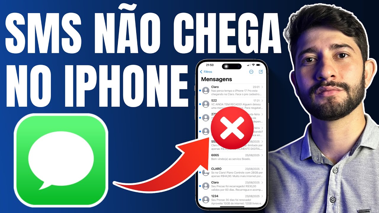 SMS Não Chega no iPhone? Descubra a Solução! Rápido e Fácil