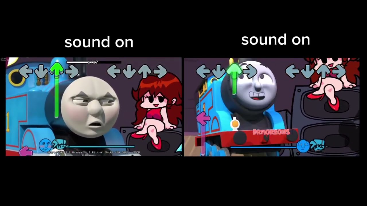 Thom's trackside Maniac [Thomas UOG vs Thomas Joke UOG] :P
