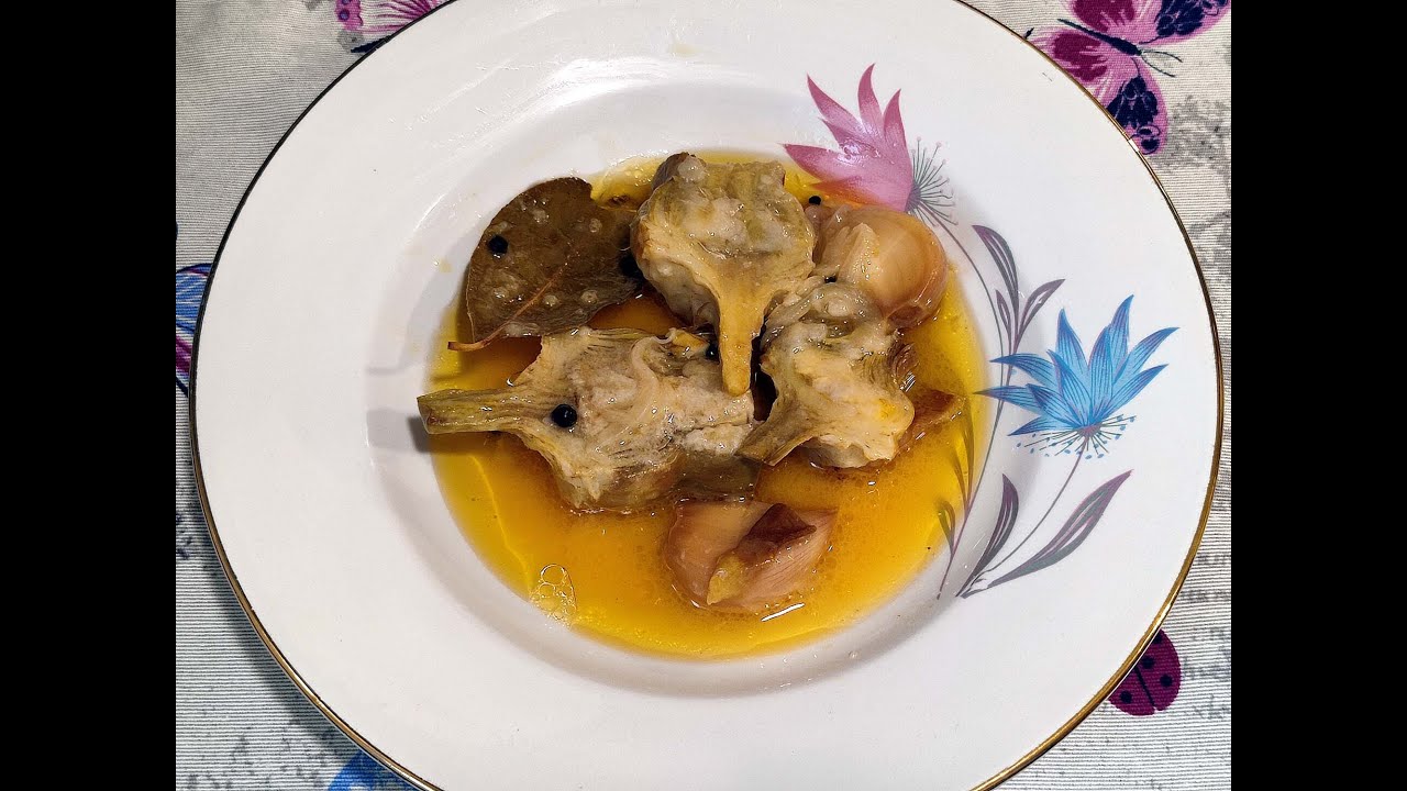 Cómo hacer ALCACHOFAS EN ESCABECHE, al estilo de Mariaje