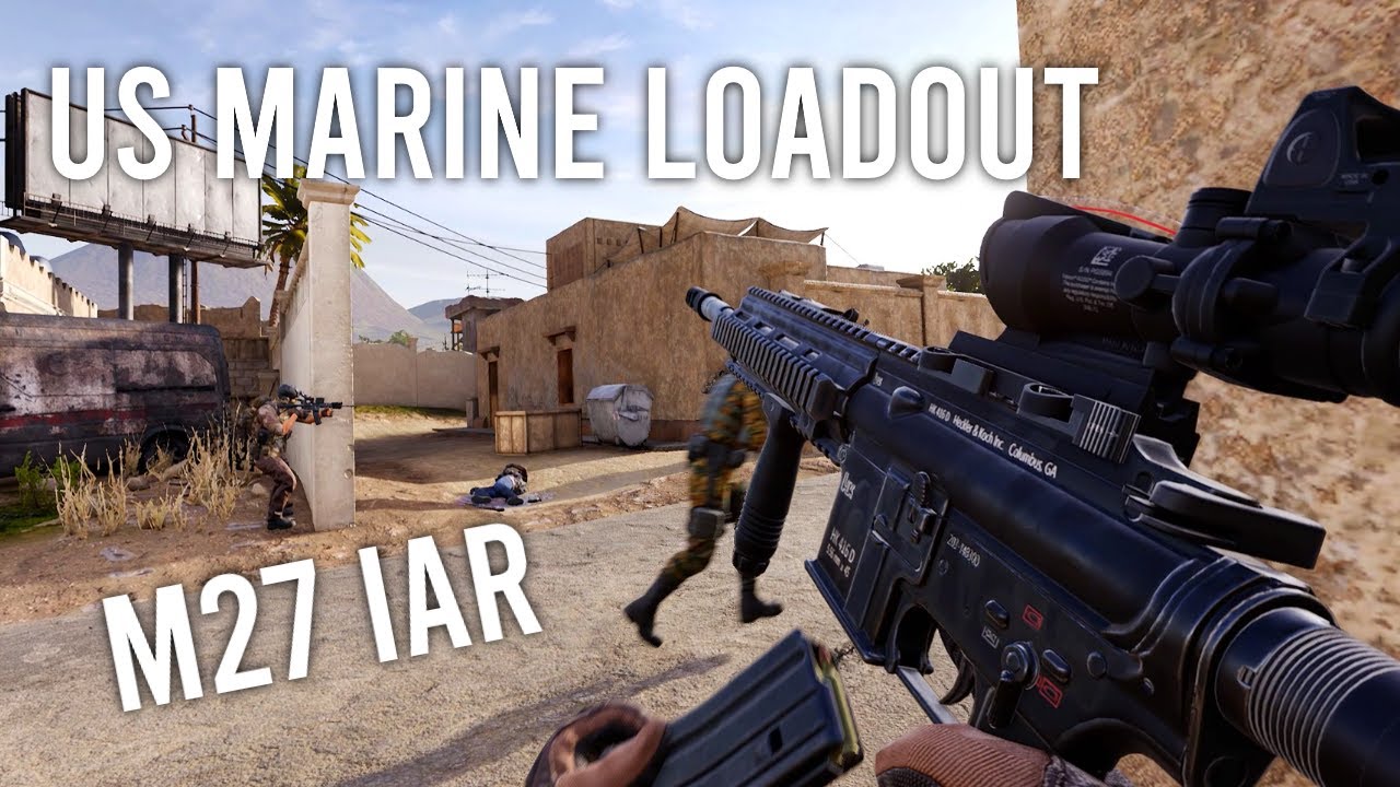 INSURGENCY SANDSTORM - US MARINE LOADOUT M27 IAR (BRUTAL REALISM/NO COMMENTARY/4K/ISMC )