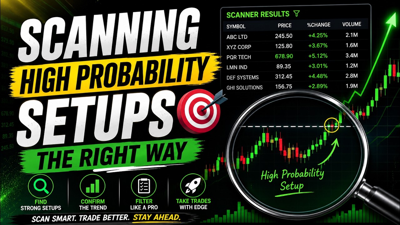 How I Scan High Probability Breakout Stocks (My Exact Process) 🔥