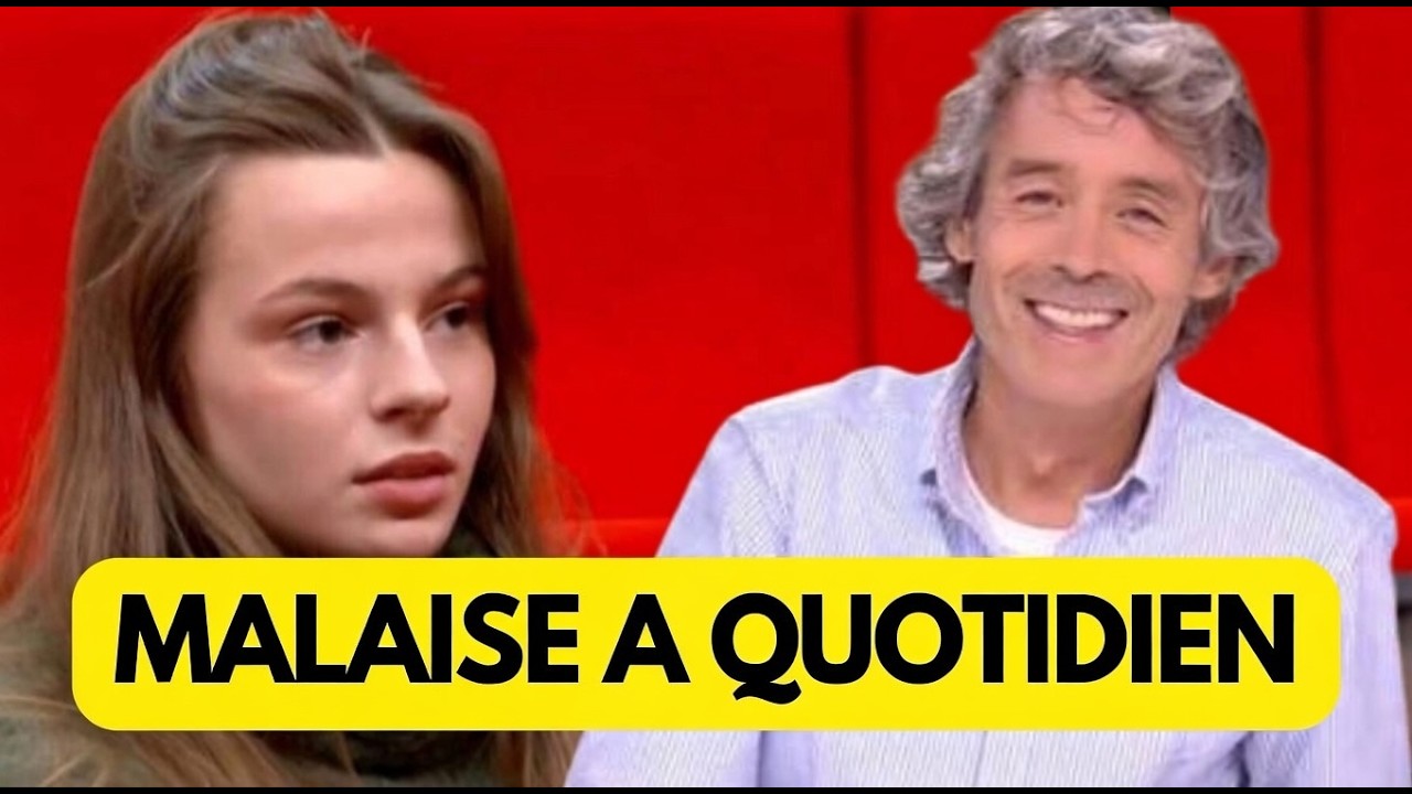 LE MALAISE TOTAL avec Anouk ( star academy )  chez Yann Barthès en direct