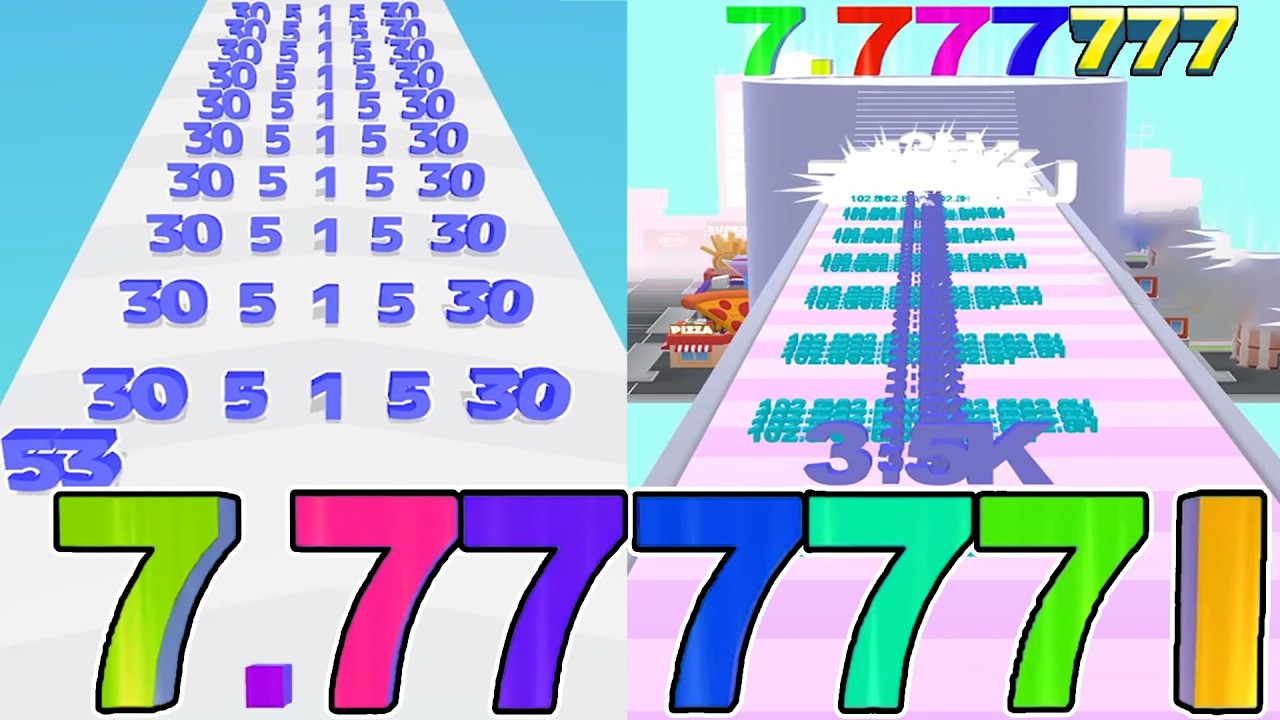 NUMBER MASTER - NUMBER MERGE RUN SHOOTING - All Levels Gameplay Walkthrough NEW UPDATE Ep02