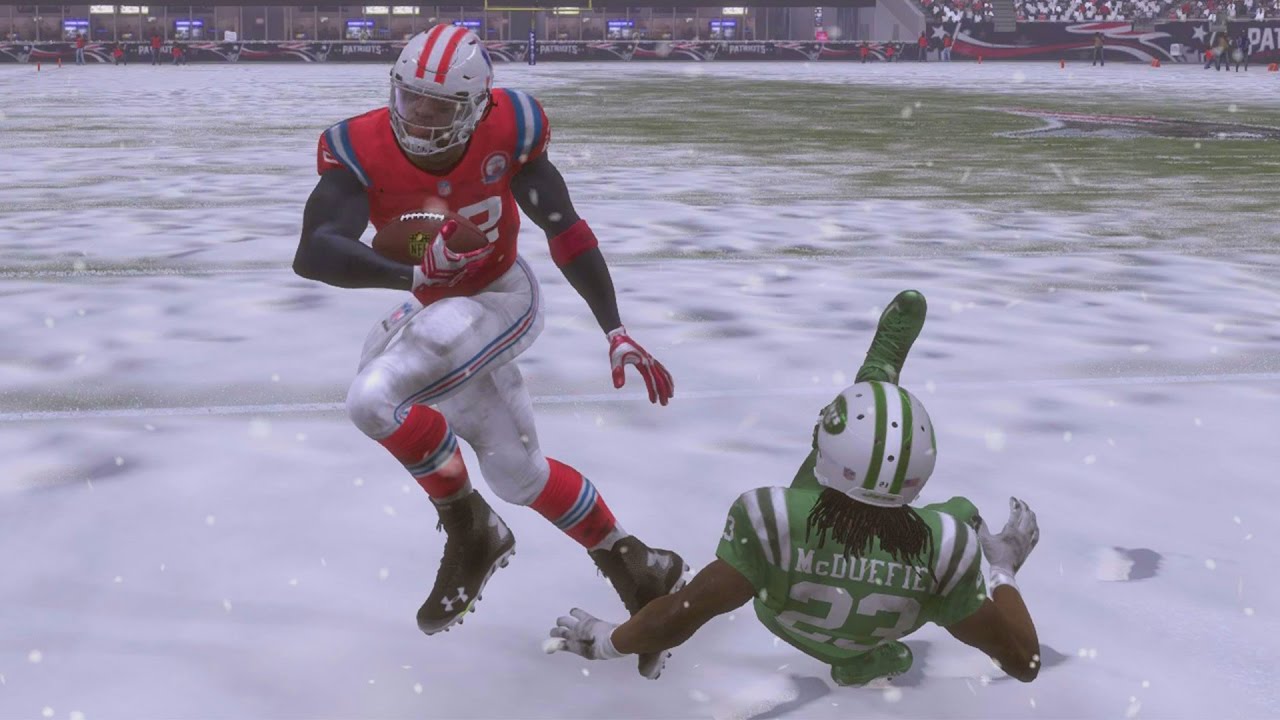 Madden 17 Career Mode RB S5 Ep 92 - 99 SPEED CHEESE PUNT RETURN TOUCHDOWN IN THE SNOW!