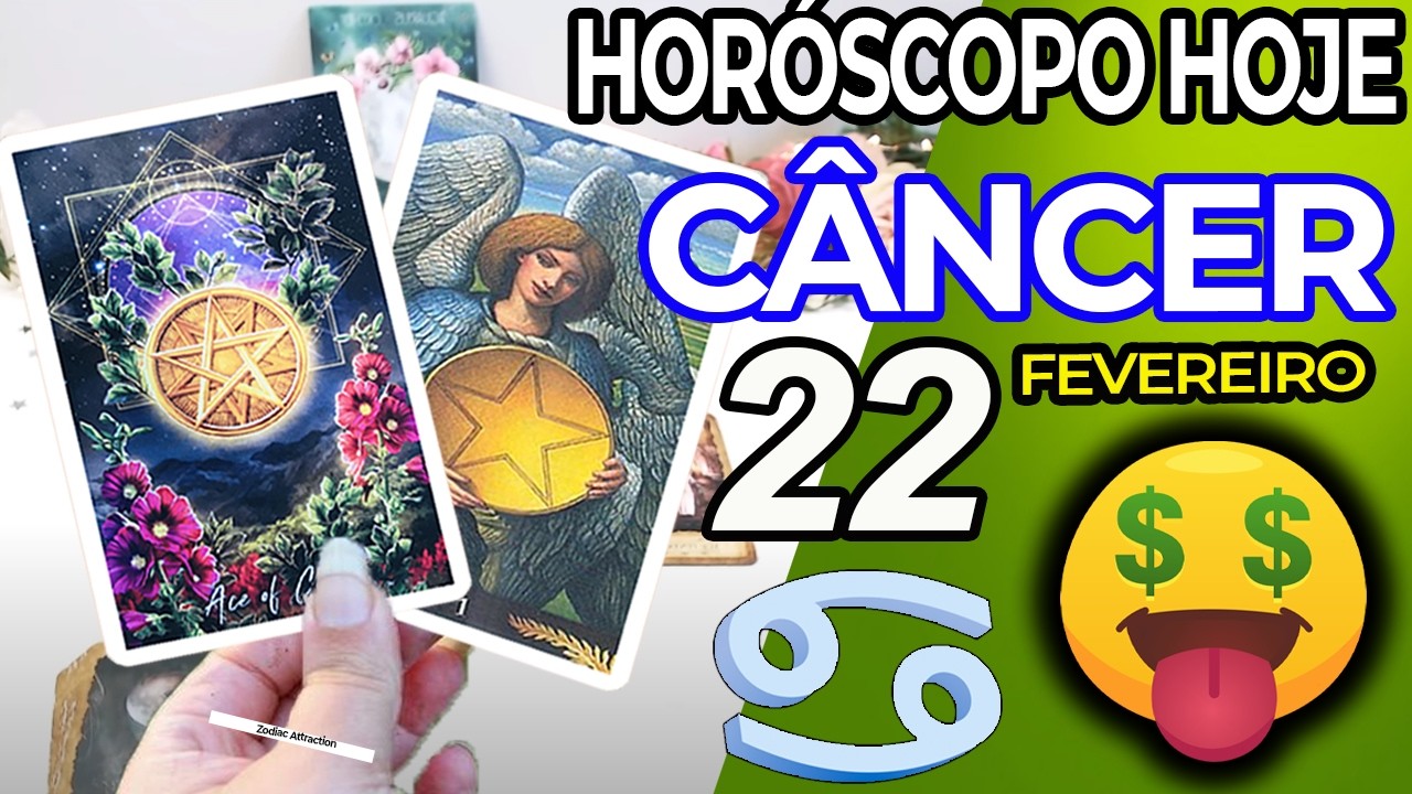 💰ALGUÉM SE TORNA MILIONÁRIO🤑💵 Câncer ♋ 22 Fevereiro 2026 | Horoscopo do dia de hoje ♋ Tarot Câncer