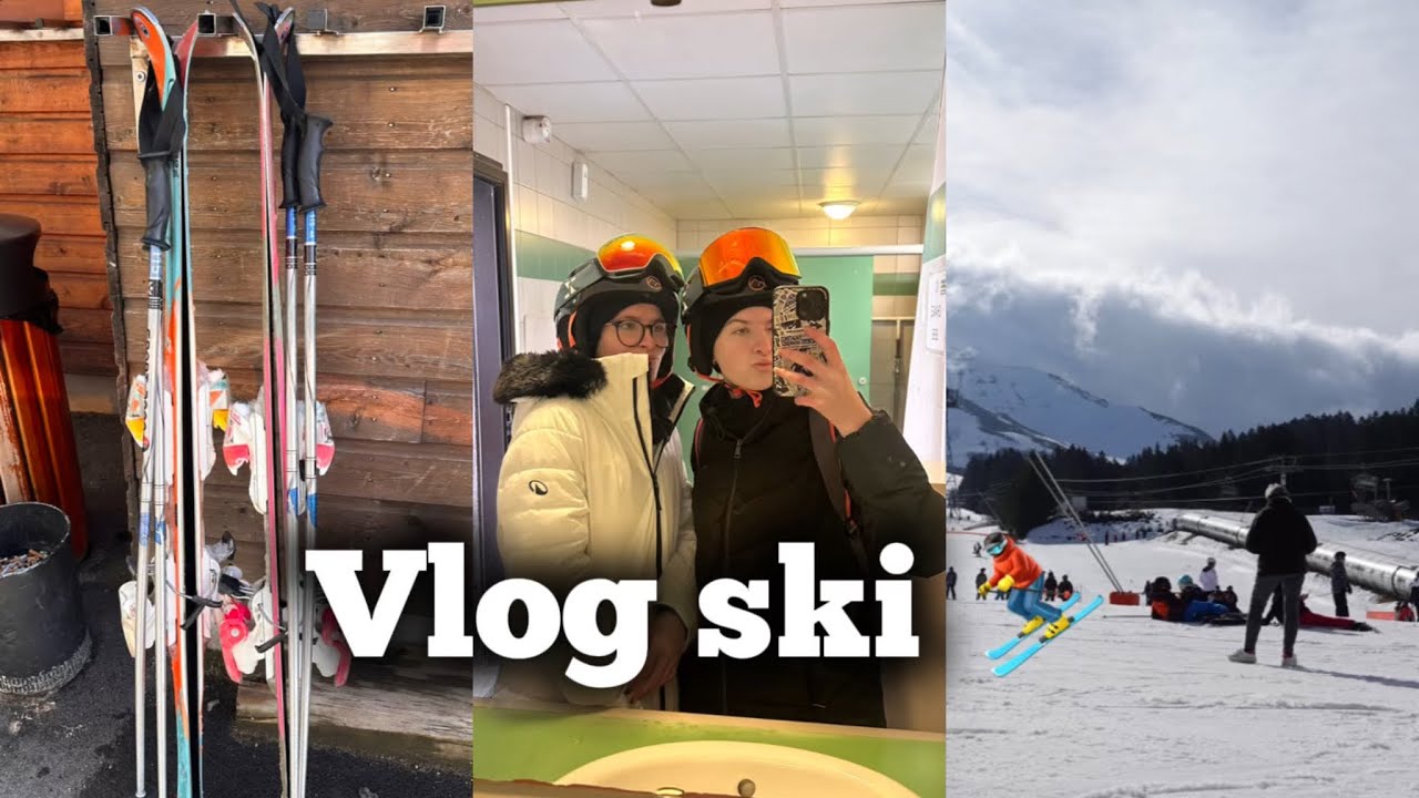 Ski & patinoire au Lioran ⛷️⛸️ | VLOG