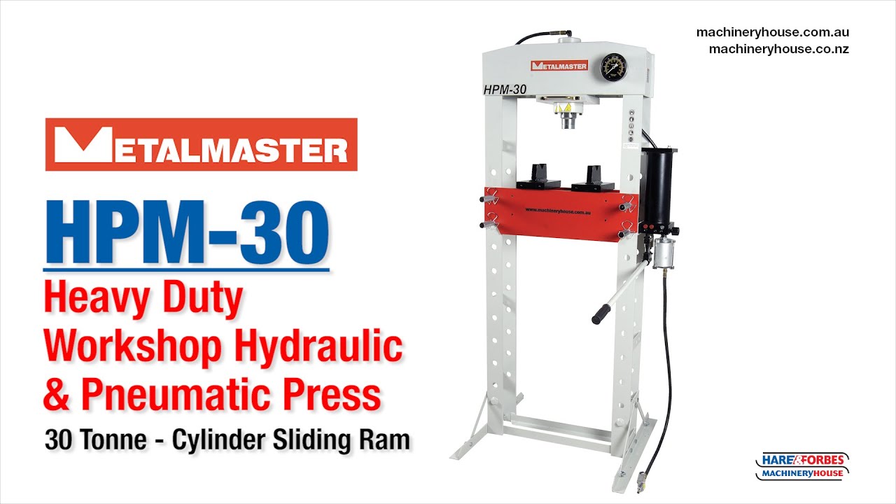 HPM-30 Heavy Duty Hydraulic Press (P130M)
