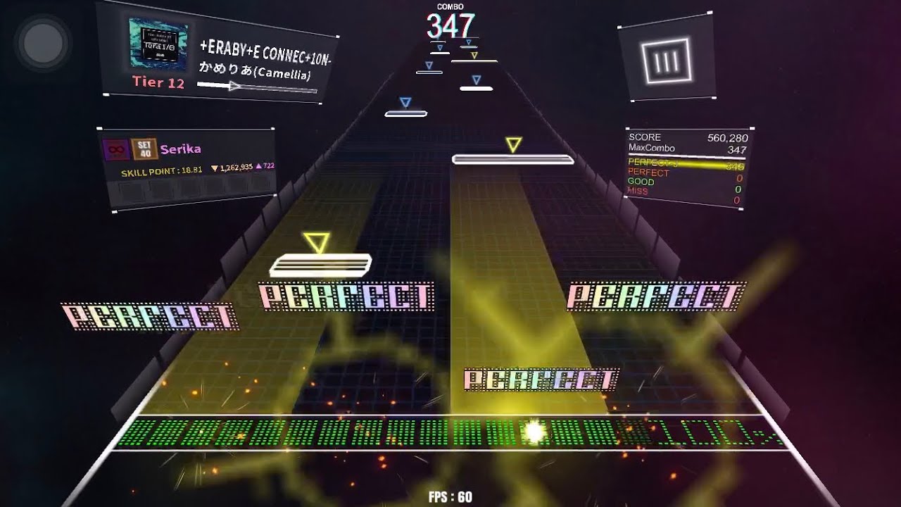 +ERABY+E CONNEC+10N- / Tier 12 / DanceRail3 譜面確認