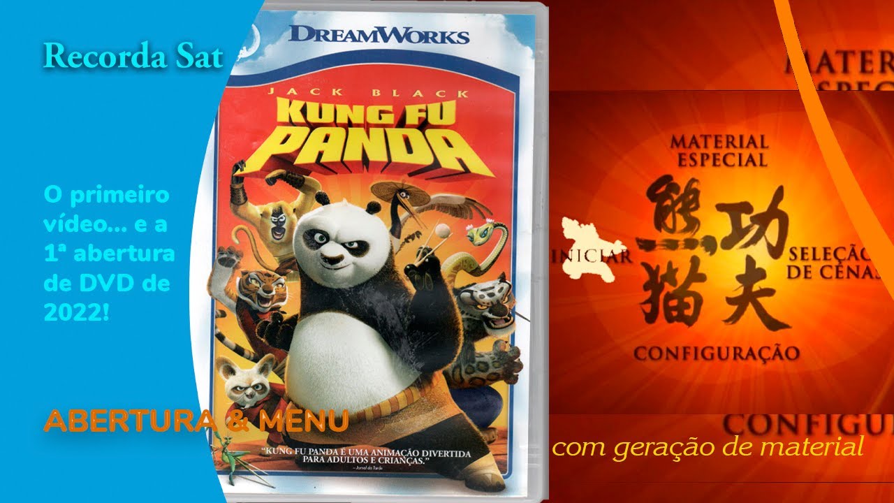 Abertura do DVD 