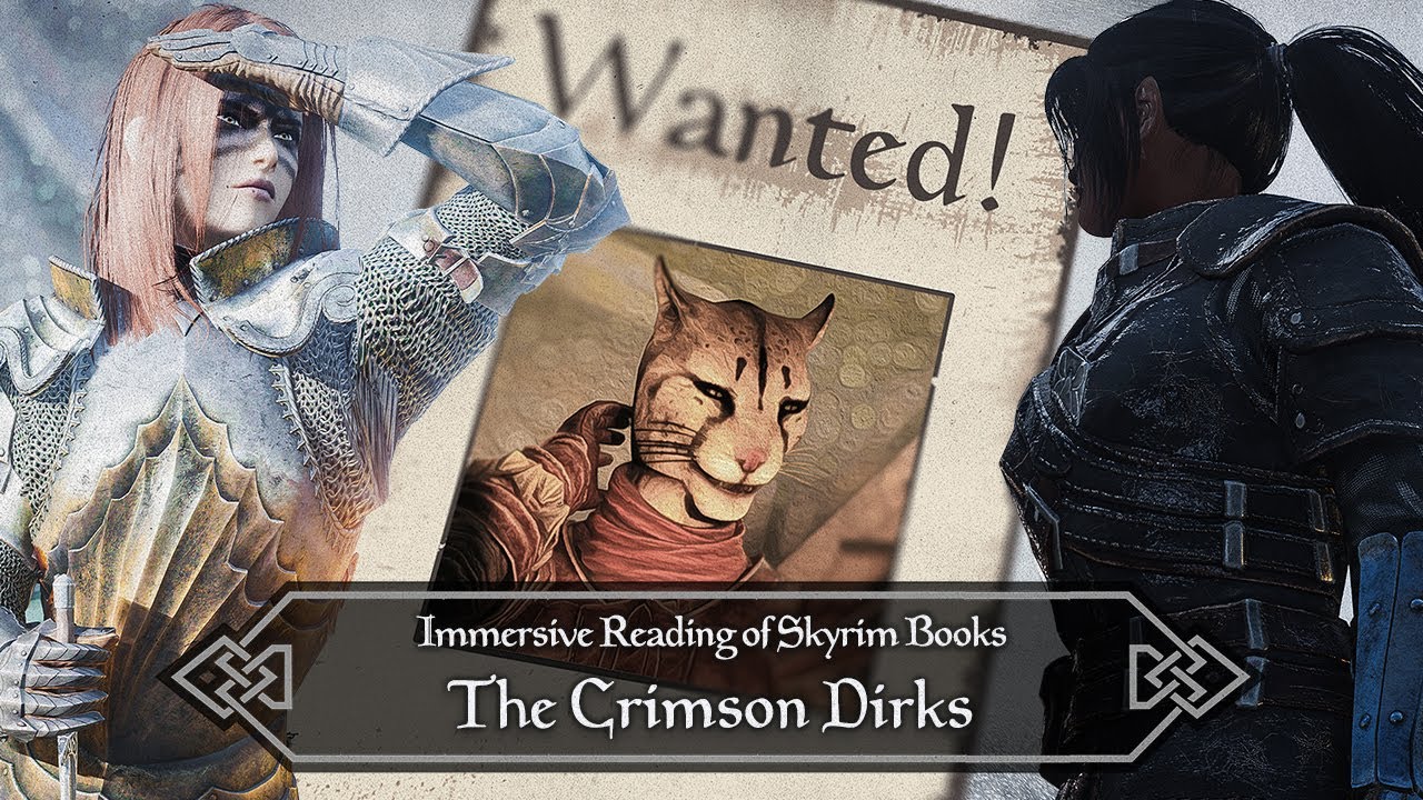 The Crimson Dirks – Elder Scrolls ASMR Reading & Lore – A Story of Outlaws and Glory