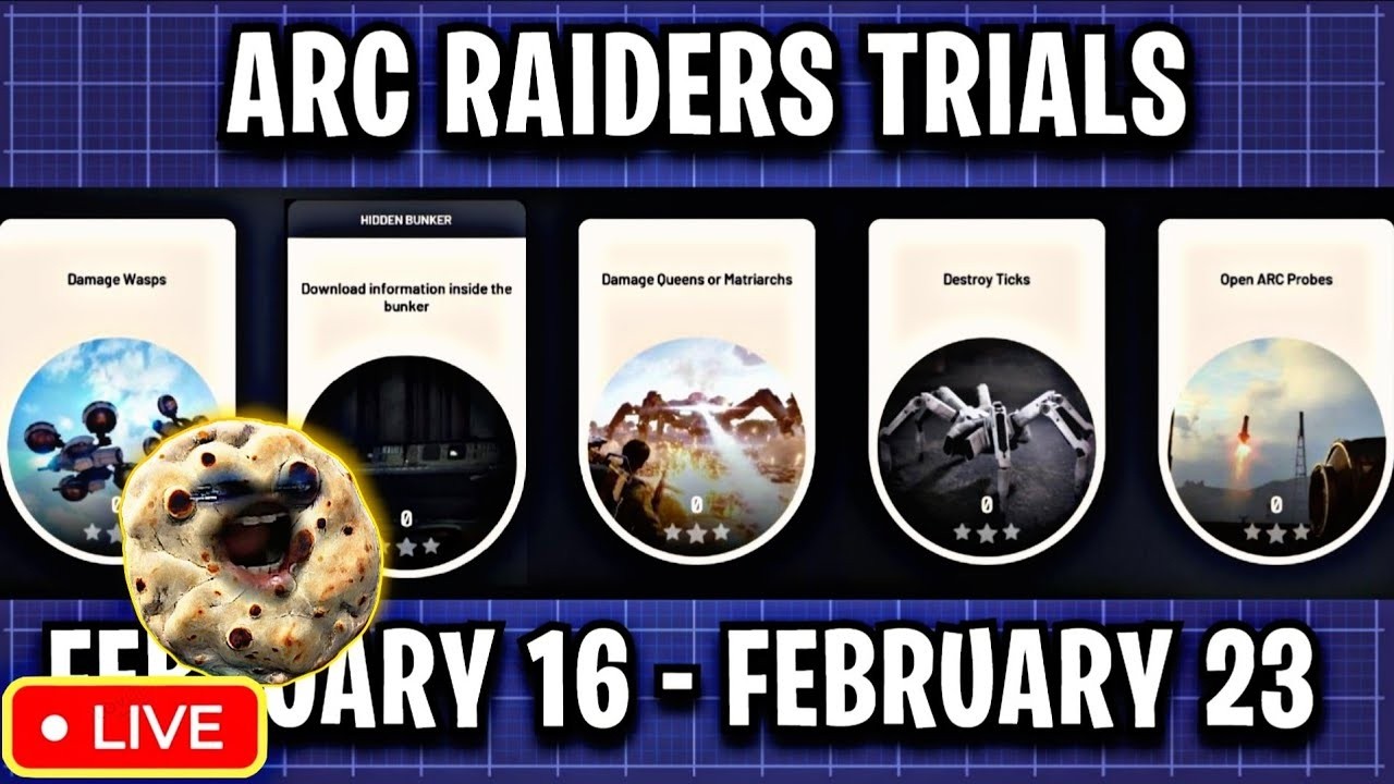 Completing Arc RAIDERS Trails this week Live