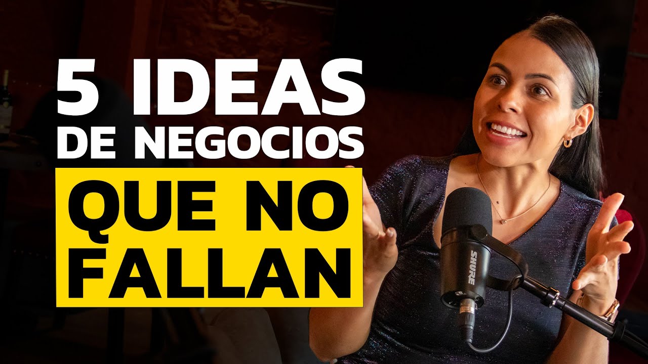 5 NEGOCIOS RENTABLES QUE NO FALLAN 😱¡CON POCO DINERO!