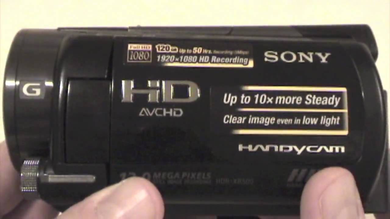 HighTechDad Reviews the Sony HandyCam HDR-XR500 High Definition Camcorder