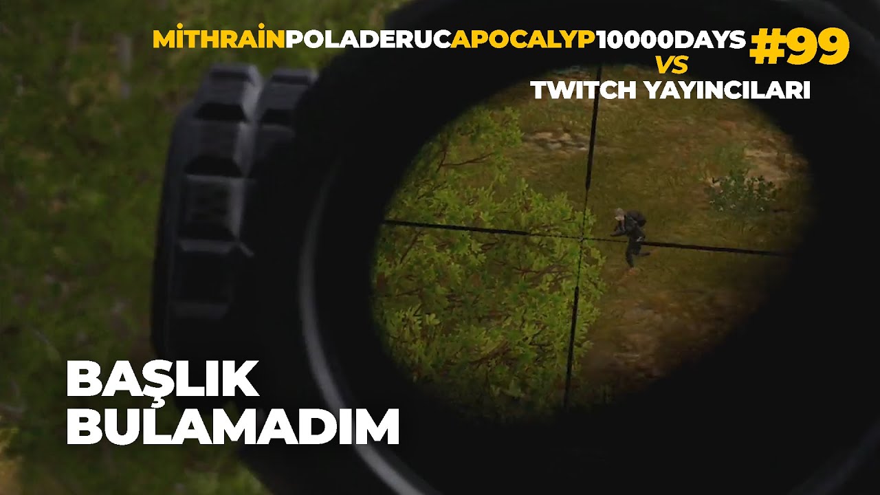 BAŞLIK BULAMADIM | Mithrain , 10000Days , Poladeruc | PUBG YAYINCILAR KARŞILAŞIYOR #99