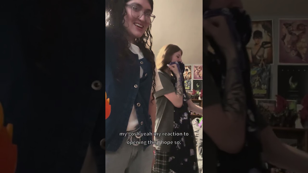 Surprising my friends with Christmas gifts… idk