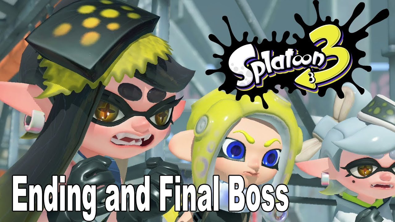Splatoon 3 Ending and Final Boss [HD 1080P]