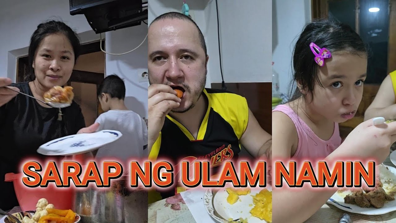 NAPASARAP YUNG KAIN NAMIN PAG GANITO ANG ULAM KARNE NA WITH GULAY YUMMY