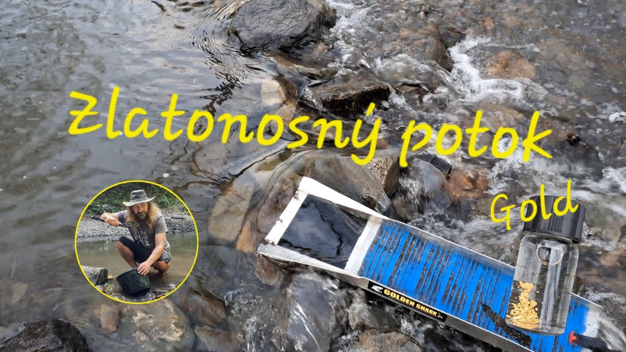Rýžování zlata - opět na potůčku 