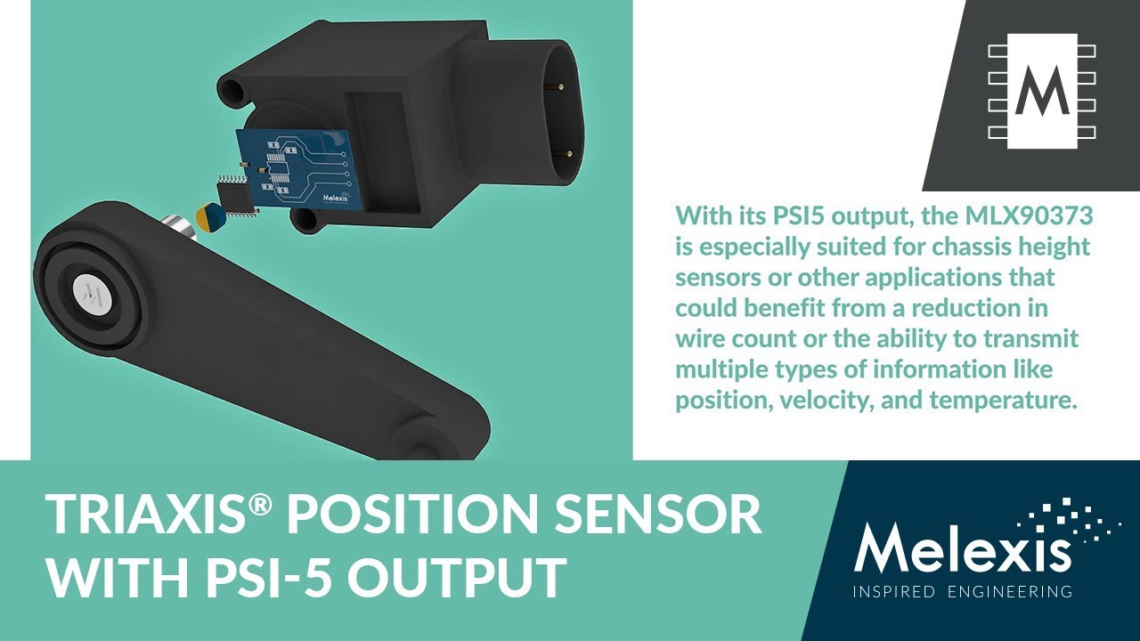Triaxis® Position Sensor IC with PSI5 Output (MLX90373)