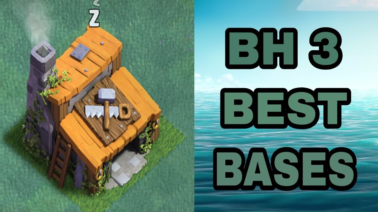 BH3(BUILDER HALL 3) MOST POPULAR BASES | ANTI 1 STAR  BH3 BASES SHOWING THE DEFENCES |