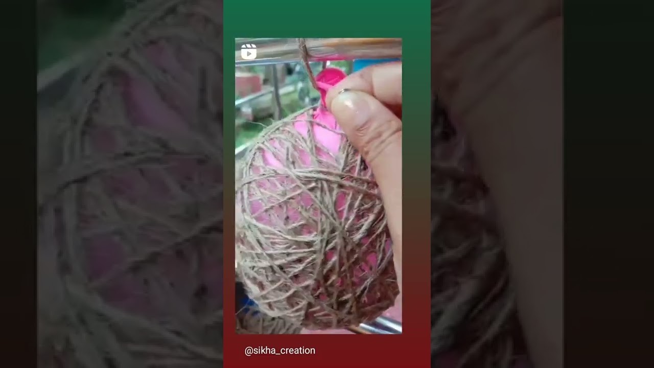 bird nest. #crafting #home decor #viral