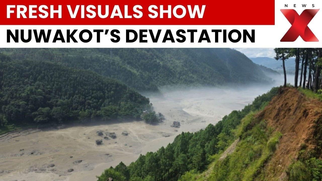 Fresh Nepal Flood Visuals Show Homes Destroyed, Families Separated in Nuwakot | NewsX