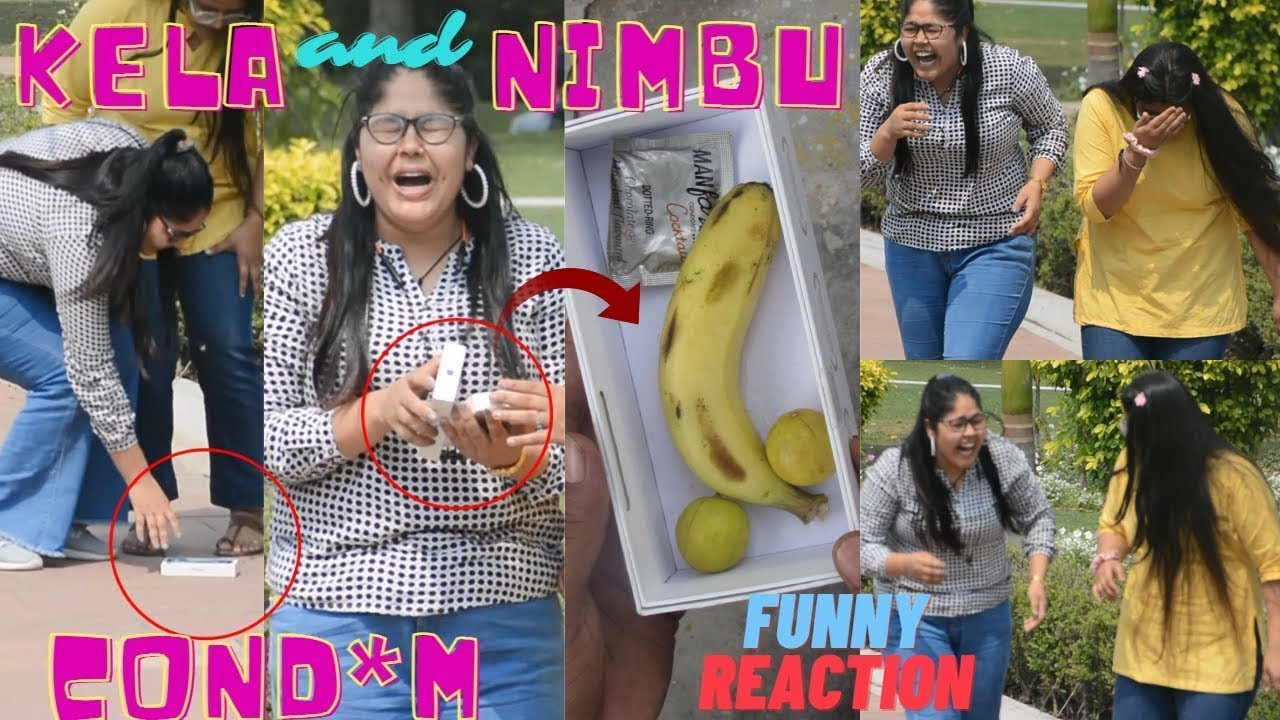 Kela, Nimbu and Condom in iPhone Box || Prank || Funny Reaction || prank video @nisarpranks