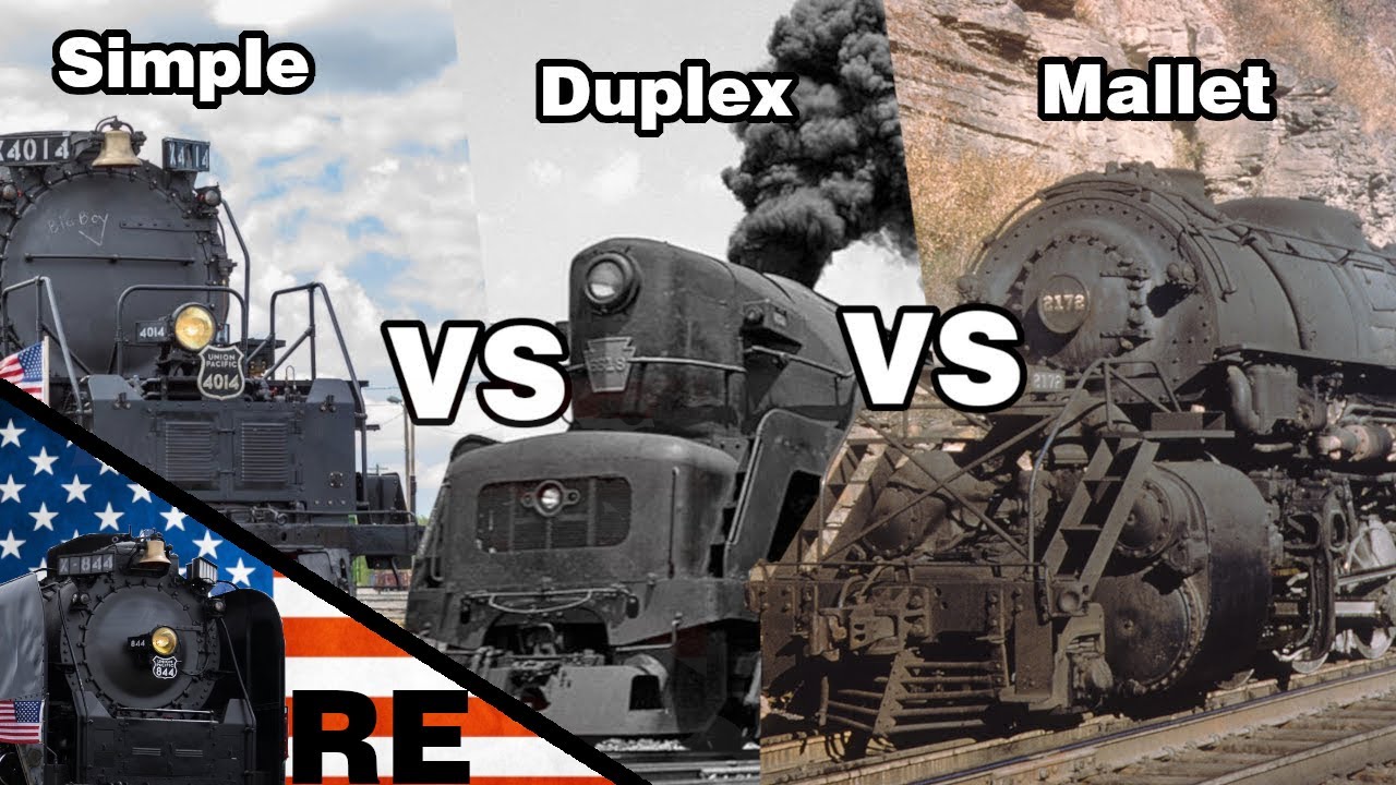 Mallets VS Simple Articulated VS Duplex