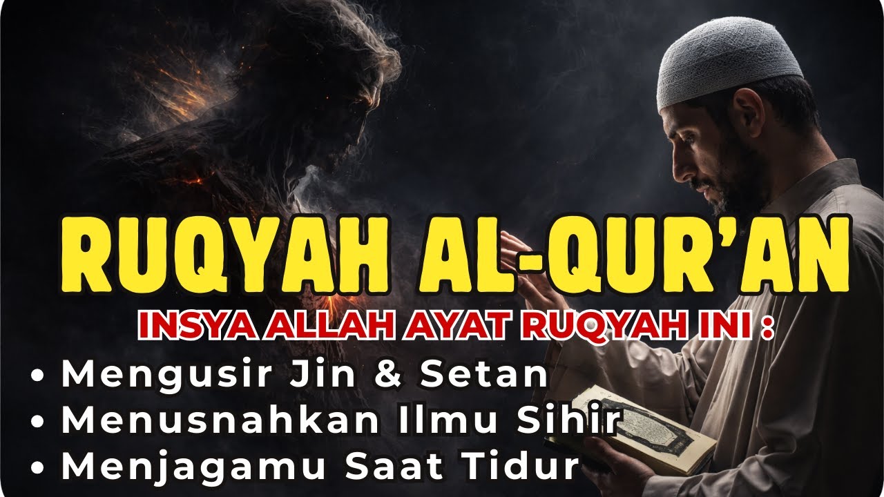 Ruqyah Pengusir Jin dan Sihir Dalam Tubuh | Ayat Al-Qur’an