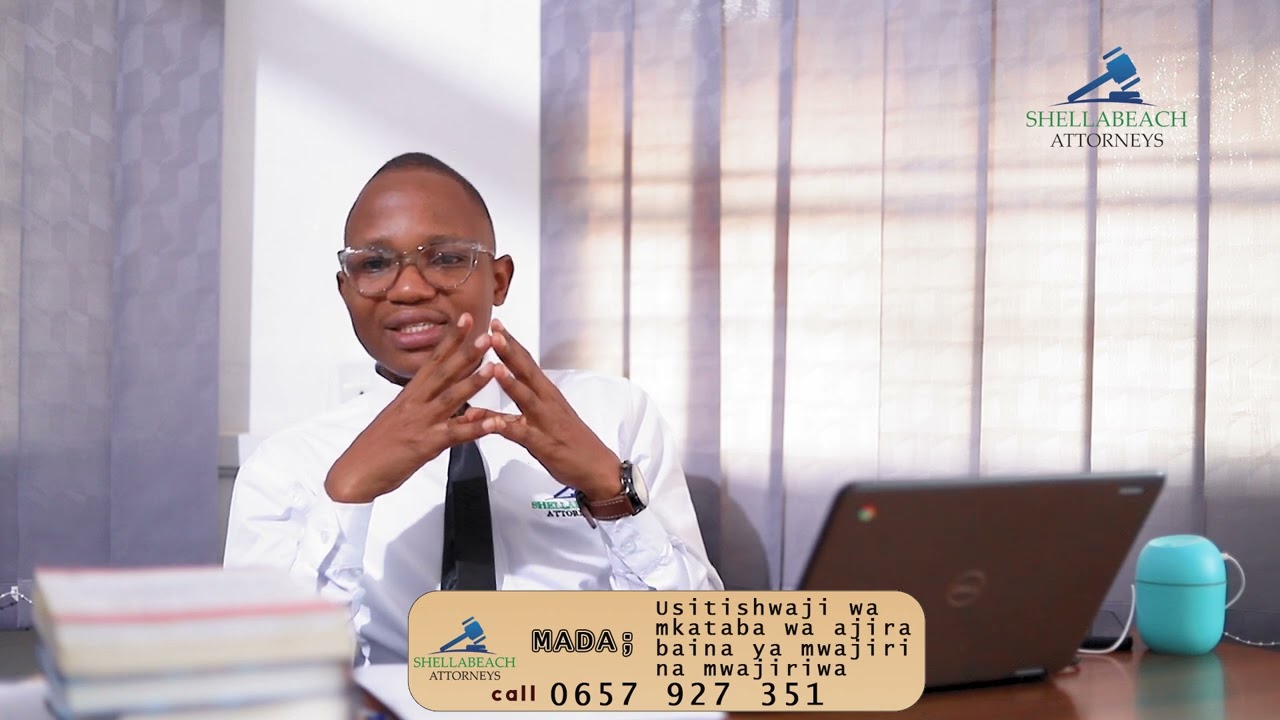 utaratibu wa kusitisha mikataba ya ajira /  PART 04 #ajirakhabar #sheria #lawschool #wakili