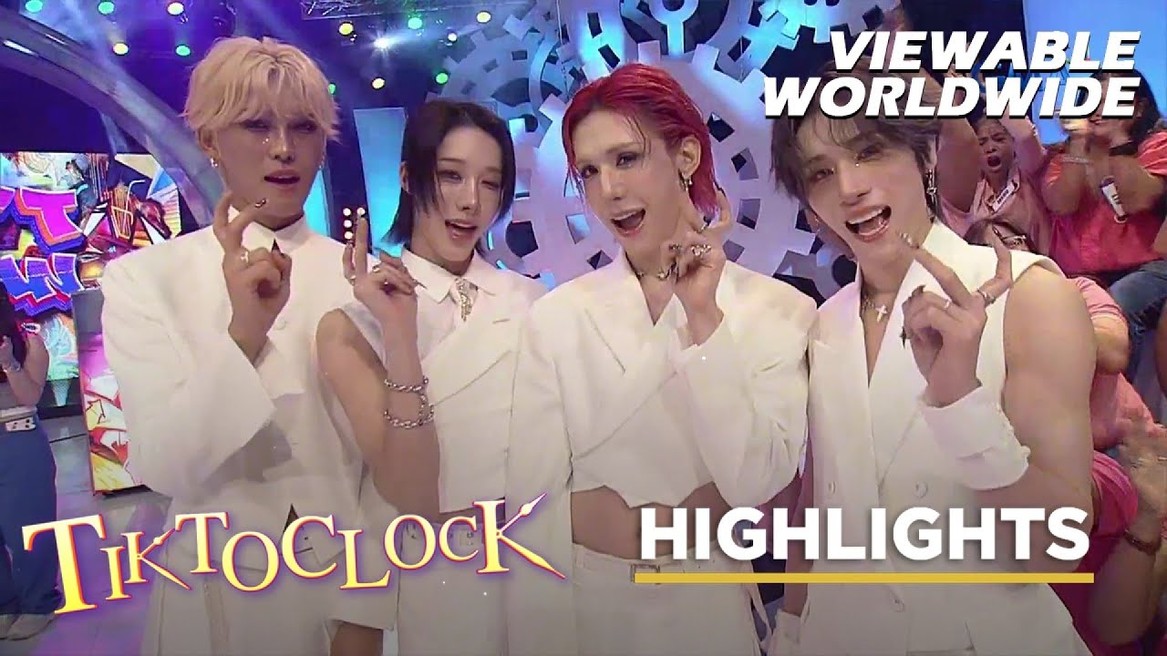 TiktoClock: K-pop boy band XLOV shares their FAVORITE FILIPINO FOOD!